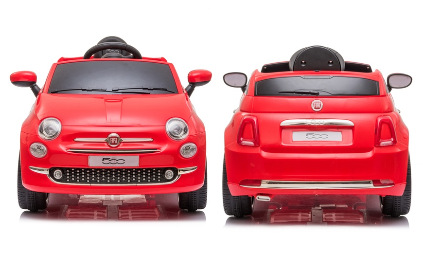 Image 2: Coche eléctrico infantil Fiat 500 de Injusa