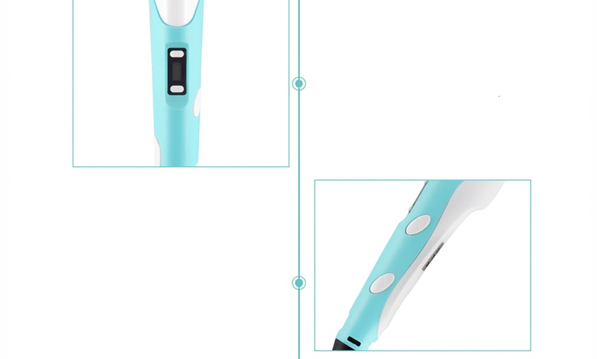 Image 11: Stylo d'impression 3D avec recharge de 20 filaments en option