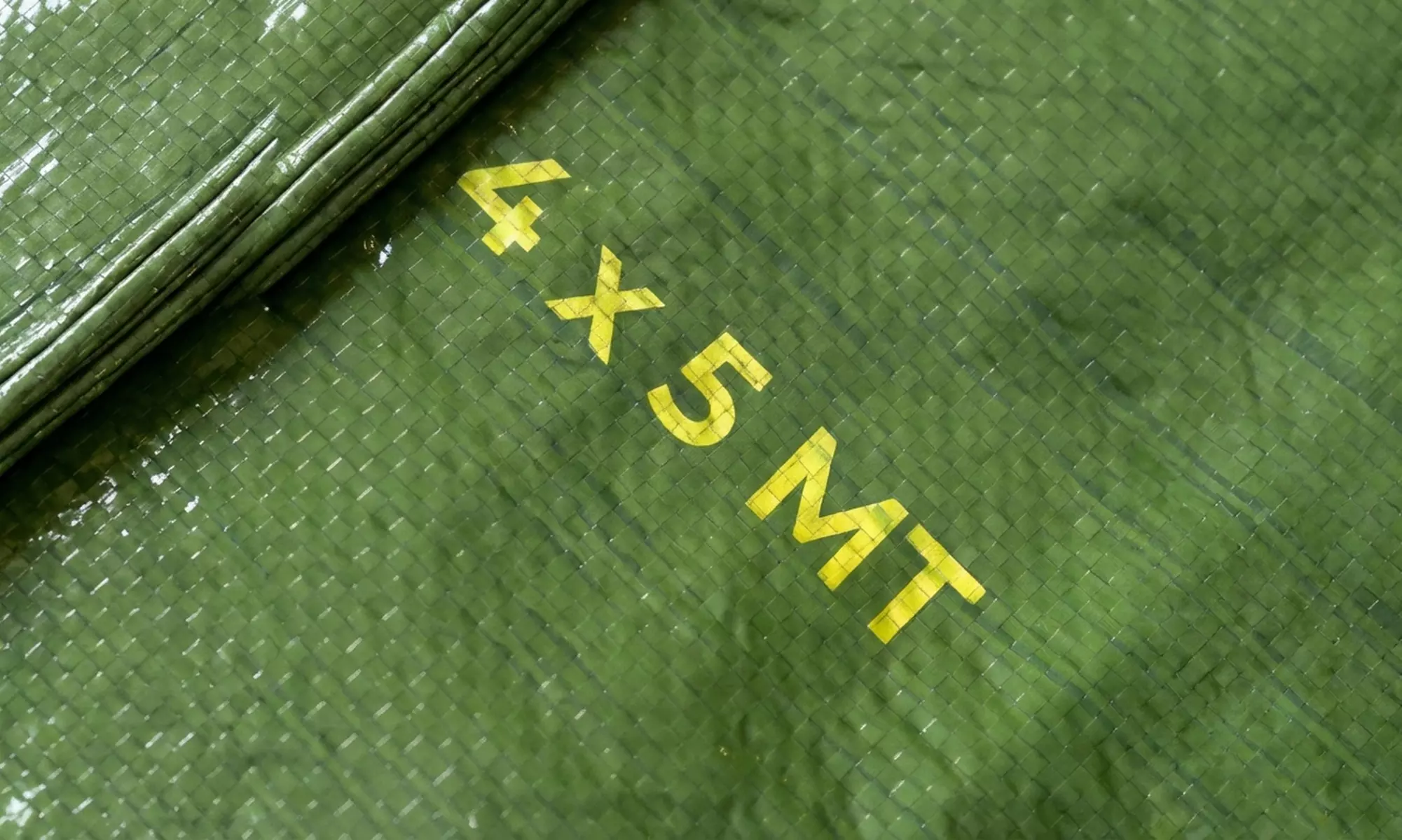 Wasserfeste, reißfeste Plane