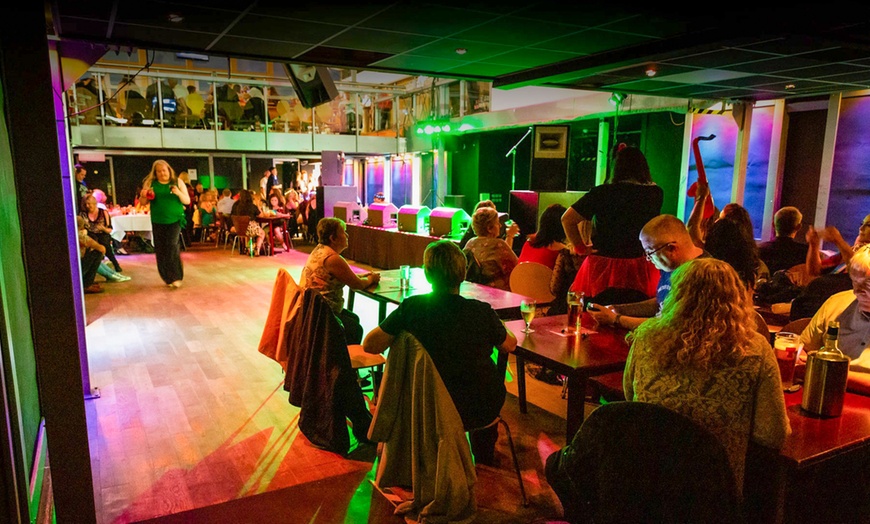 Image 2: Laugh, Dine & Dance the Night Away with Two Course Meal and Shows