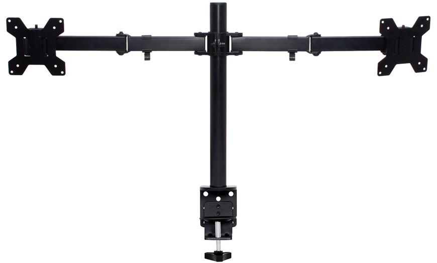 Image 3: Soporte para doble monitor de pantalla de Frankystar