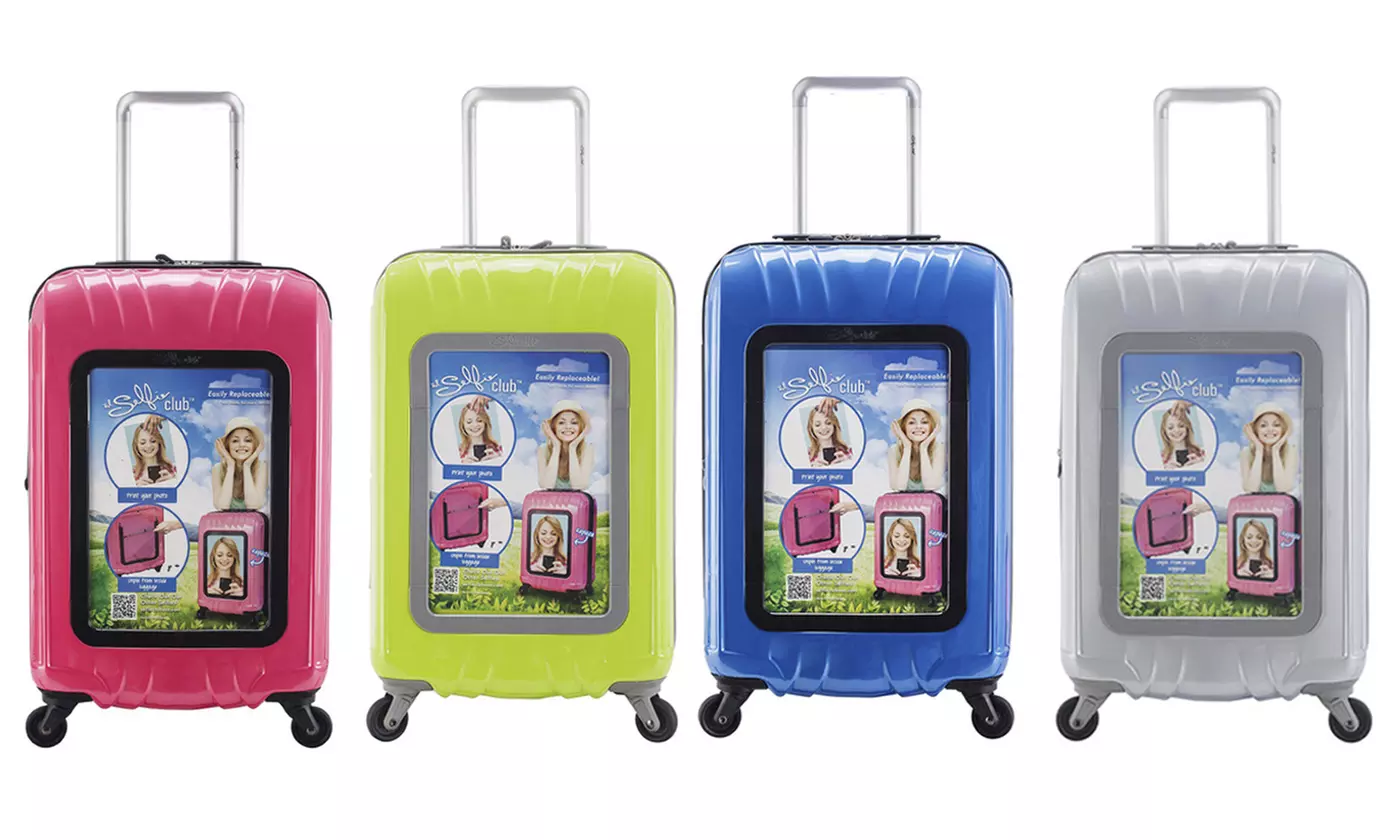 Selfie Club 20" Selfie Personalized Carry-On Luggage - Primary Image