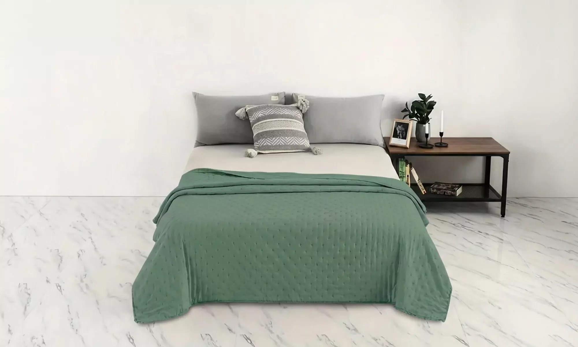 Gesteppte Tagesdecke für Doppelbett