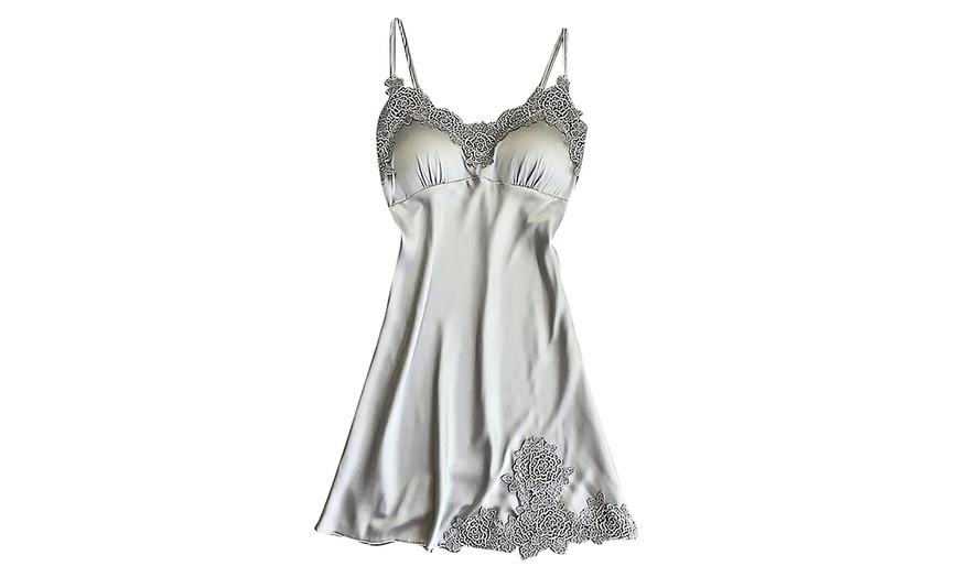 Image 3: Soft Lace Night Dress