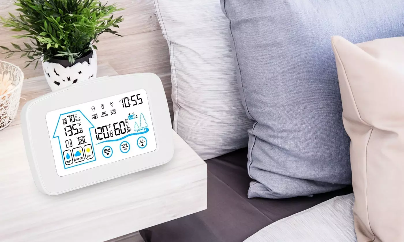 iMounTEK Smart Wireless Weather Station with Indoor Outdoor Temp Humidity Sensor