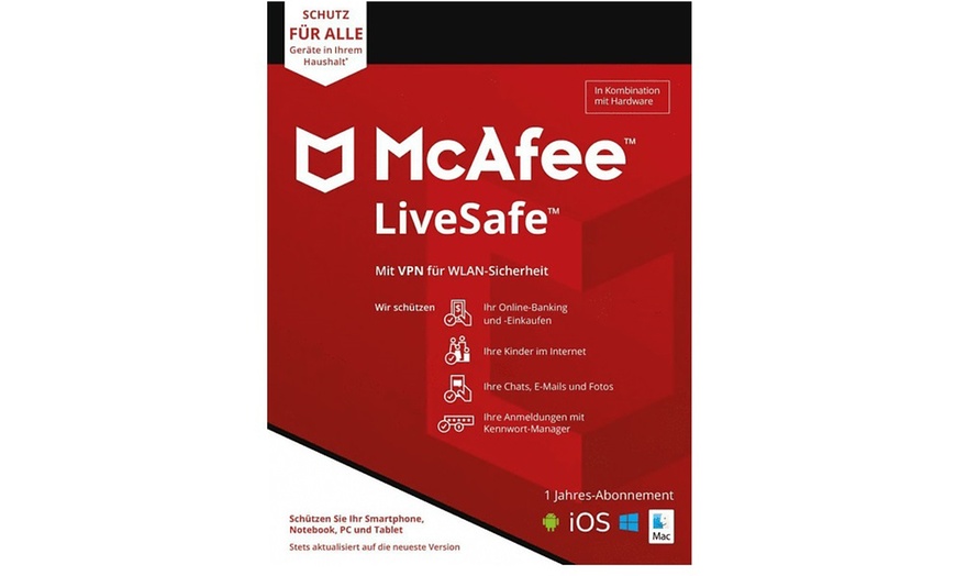 Antivirus McAfee Livesafe 2022 | Groupon Goods