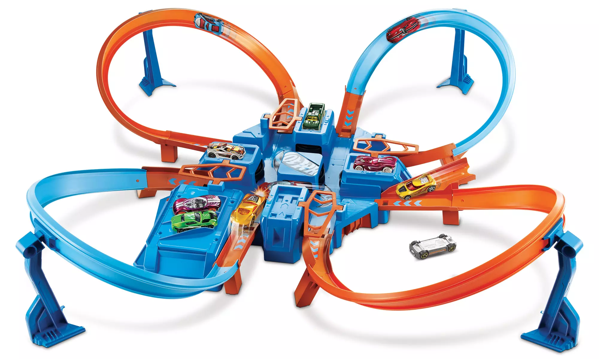 Hot Wheels Criss Cross Crash, Splashdown Station, or Track Builder Set - Second Medium
