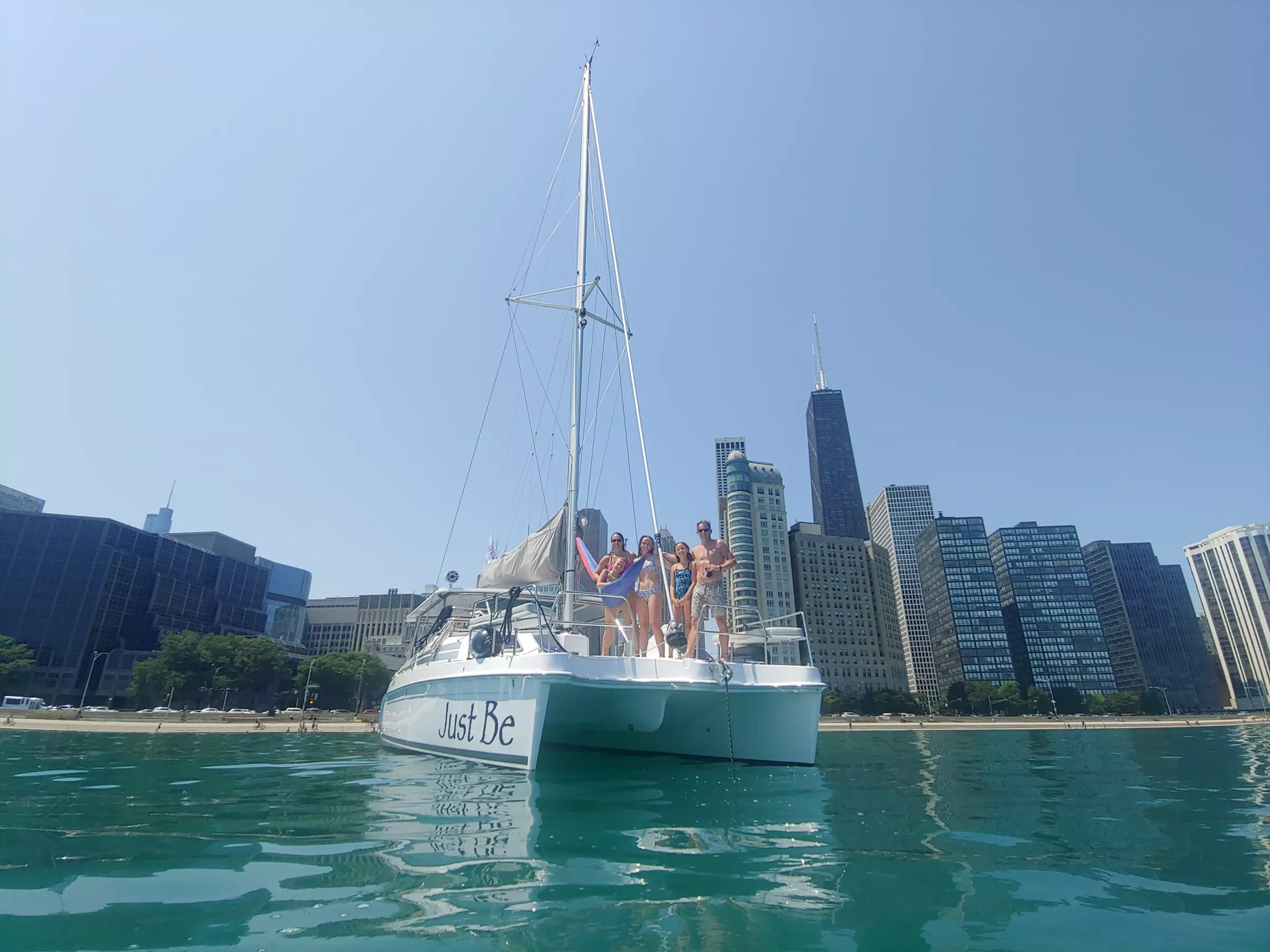 Scenic 2-Hour Sail for Up To 7 Passengers on a Open Seating Catamaran 