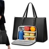 Image 1: Laptop Tote with Lunch Compartment