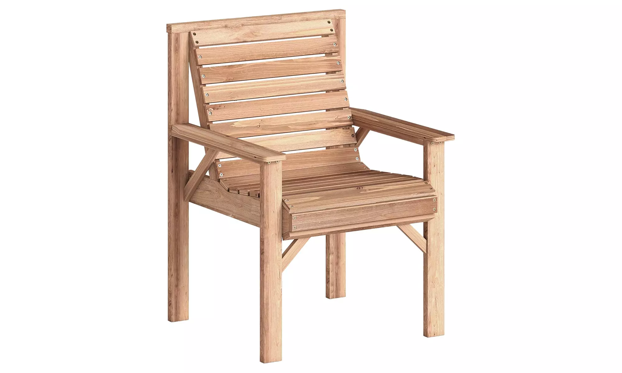 Outsunny Wooden Garden Chairs