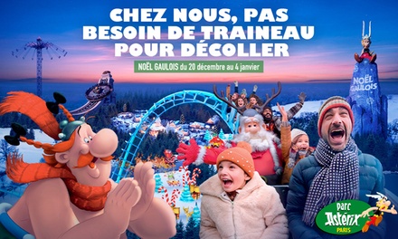 1 entrée adulte ou enfant au Parc Astérix valable du 20 décembre 2025 au 04 janvier 2026