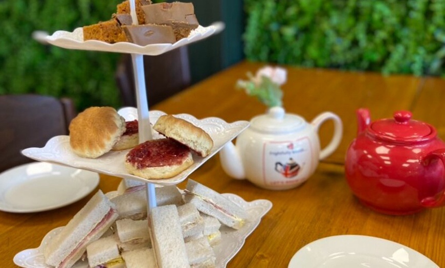 Image 1: Savor with Perfect Afternoon Tea for One or Two People