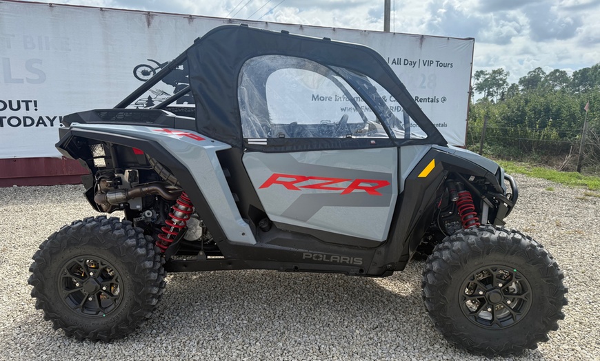 Image 9: 90 Min Guided Off-Road Mud or Trail Tours with ATVs & 2026 Polaris RZR