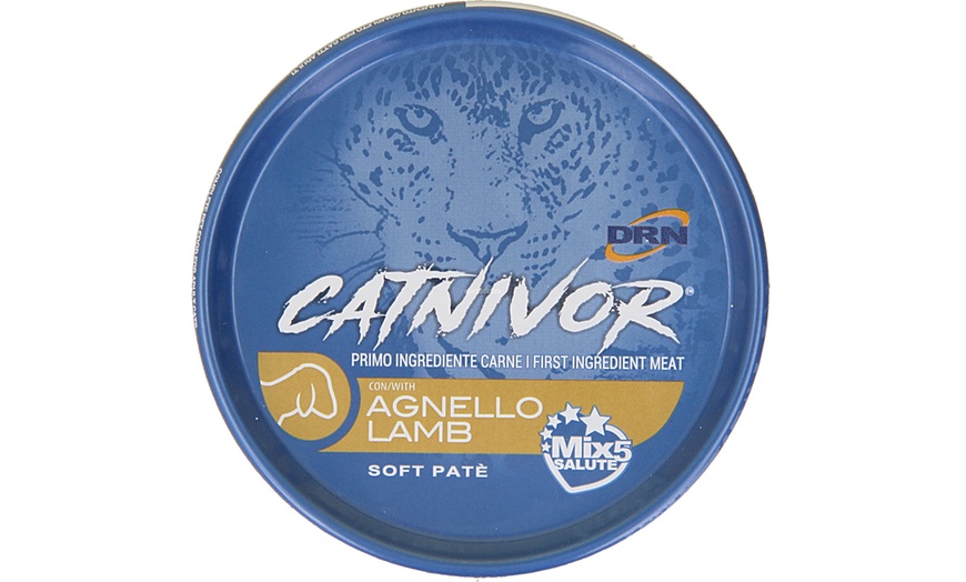 Image 8: Box di 24 lattine assortite di cibo umido per gatti Catnivor