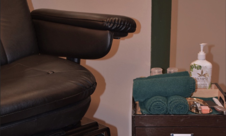 Image 5: 60-Min Swedish or Deep Tissue Massage + Spa Manicure and/or Pedicure