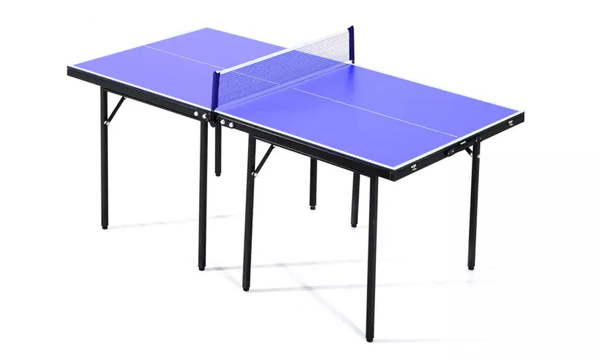 Image 9: HOMCOM Mini Ping Pong Table