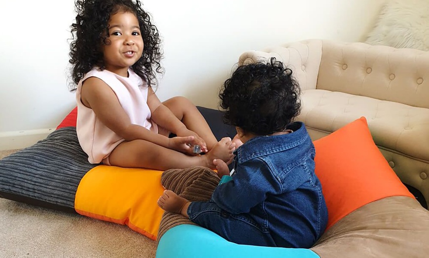Image 3: Rucomfy Beanbags Sensory Kids Beanbag or Floor Cushion