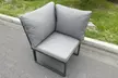 Fimous Aluminum Outdoor Garden Corner Sofa - Image 5