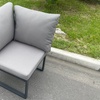 Image 5: Fimous Aluminum Outdoor Garden Corner Sofa 