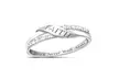 Engraved Faith You'll Never Walk Alone Ring Band - Second Medium