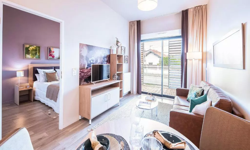 Gironde : séjour en appartement 1 chambre, petit-déjeuner en option