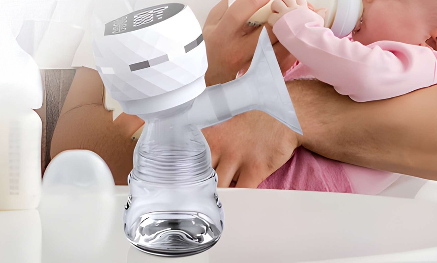 Image 6: Tire-lait électrique avec biberon 180 ml, 9 niveaux réglables
