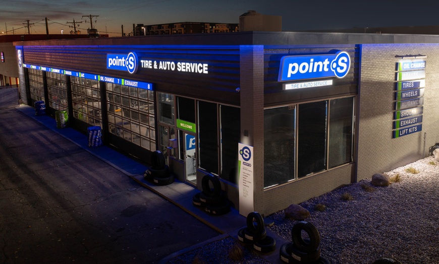 Image 1: Drive smoother with an Oil Change and Tire Rotation Up to 31%