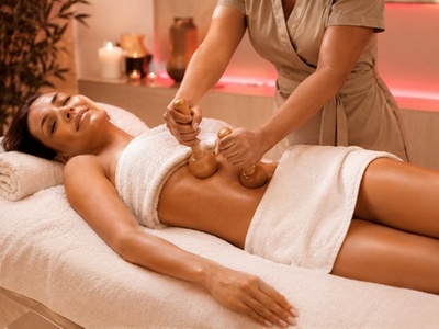 One 75 Minute Facial Lymphatic Drainage and Anti Aging Lifting Massage with Infrared Light and Mask - Maryvale Med Spa