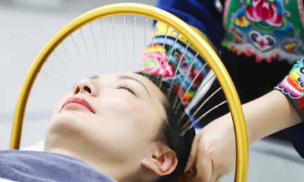 70-Minute Aromatherapy Essential Oil Shampoo Head Spa - Aura Spa Head and Body