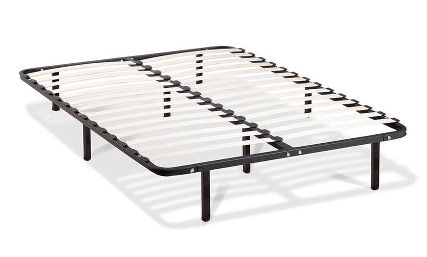 Image 3: Sommier SomKit en métal, avec lattes flexibles