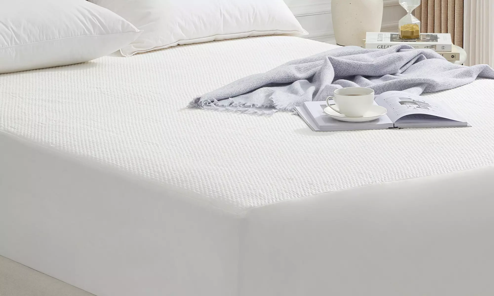Dan River Ice Cooling Waterproof Mattress Protector 