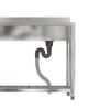 Image 3: Stainless Steel Commercial Sink with a Side Drainboard