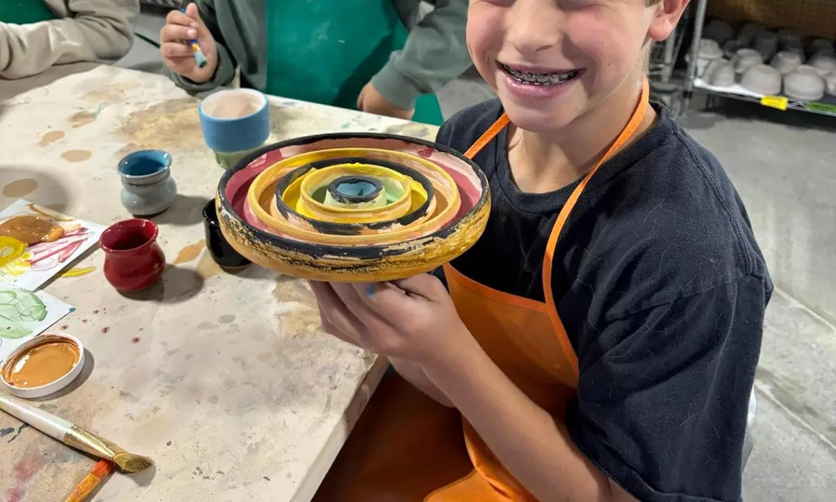 Festive Handbuilding Pottery Christmas Class for One or Two — 30% Off