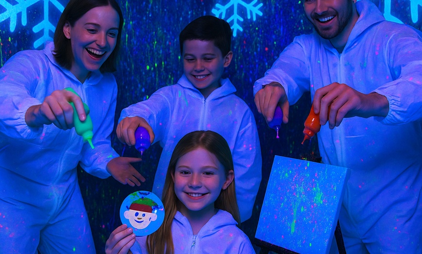 Image 3: Creative Chaos: Splatter Paint Party at Brainy Actz - Irvine