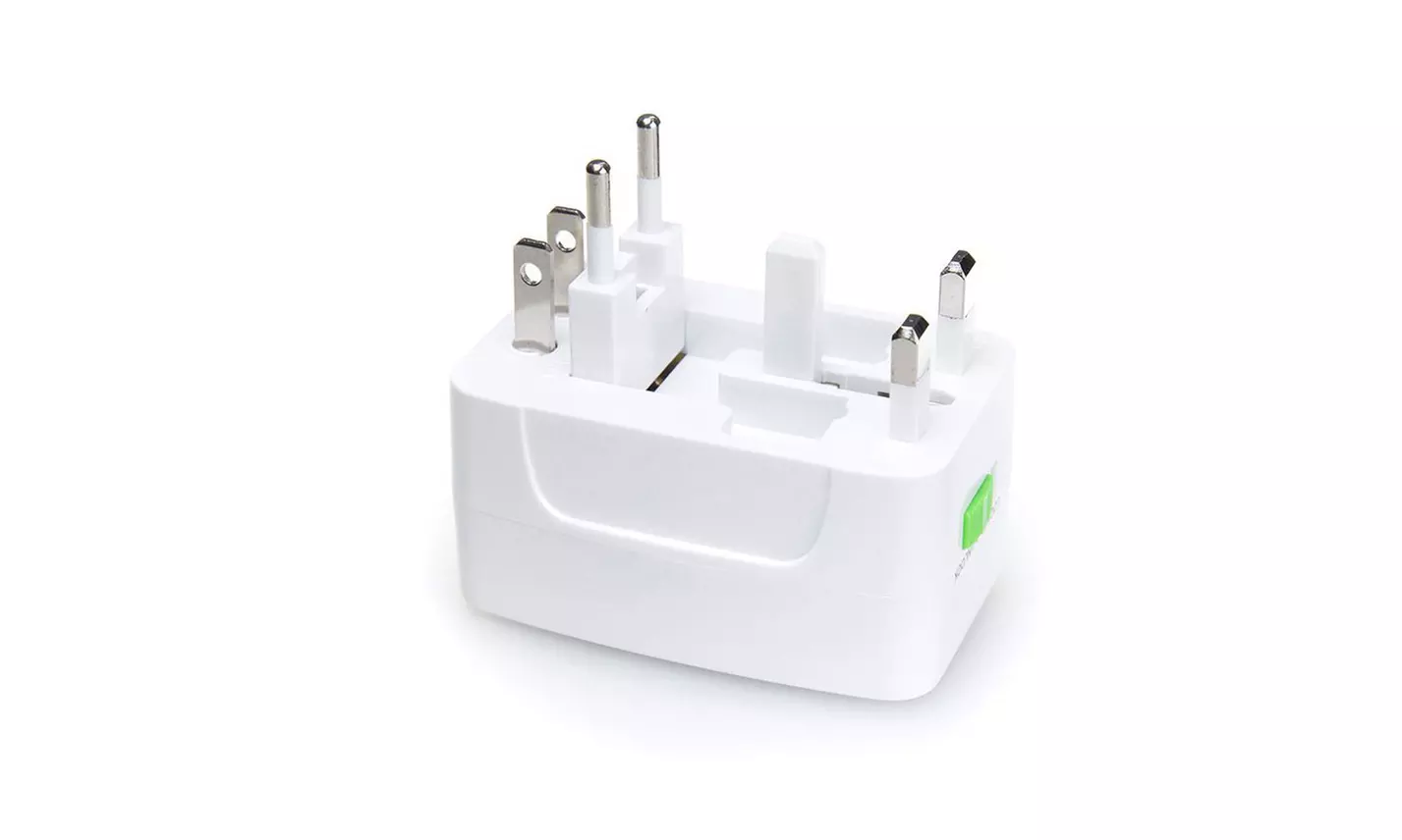 Universal All In One Power Adapter Wall Charger Socket Travel Plug Converter - Second Medium