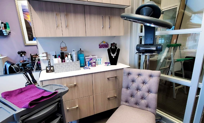 Image 6: Haircut, Blowdry, with Blowout, Ombre, Partial, or Full Highlights