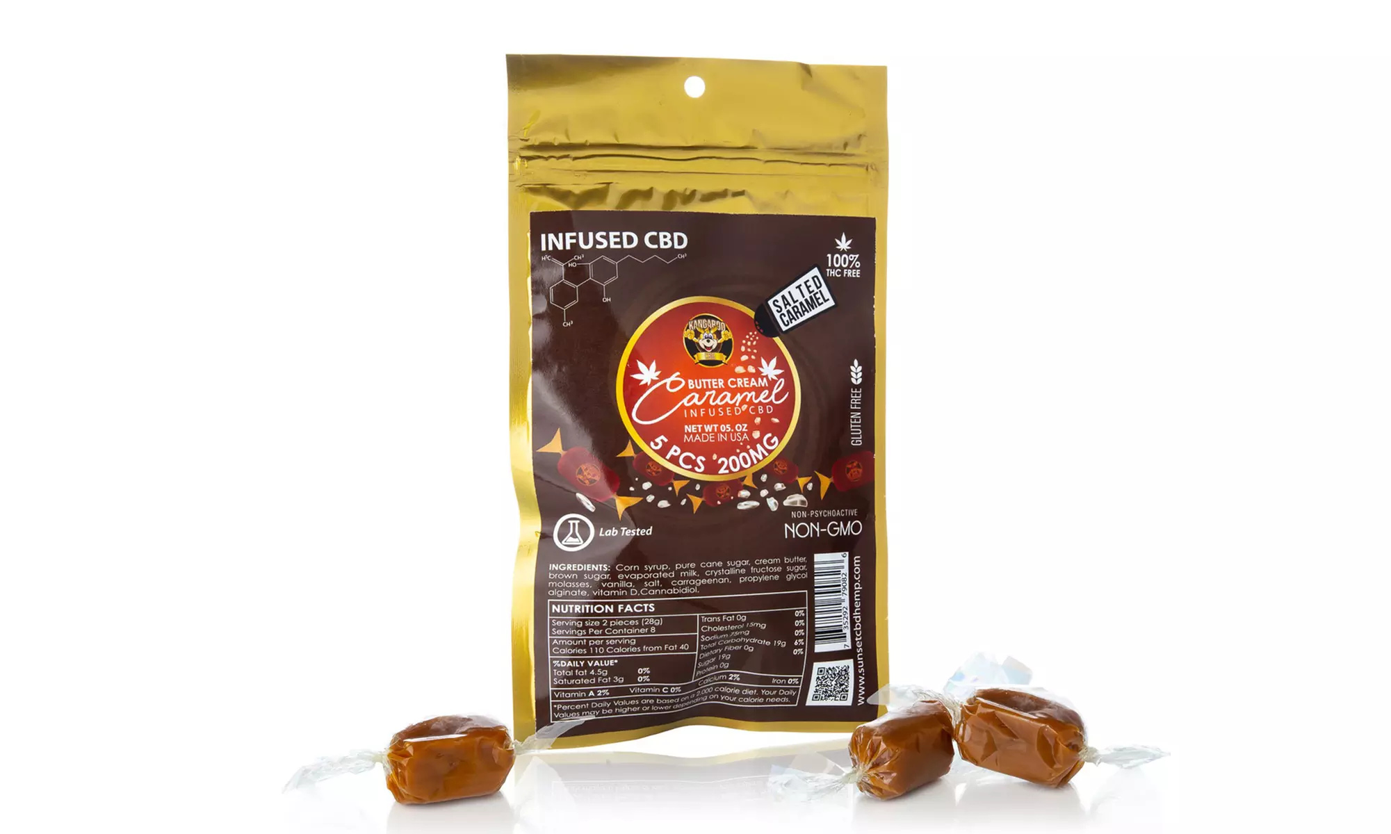 Groupon Exclusive High Potency CBD Infused Gummy Bundles (Kangaroo & Sunset)