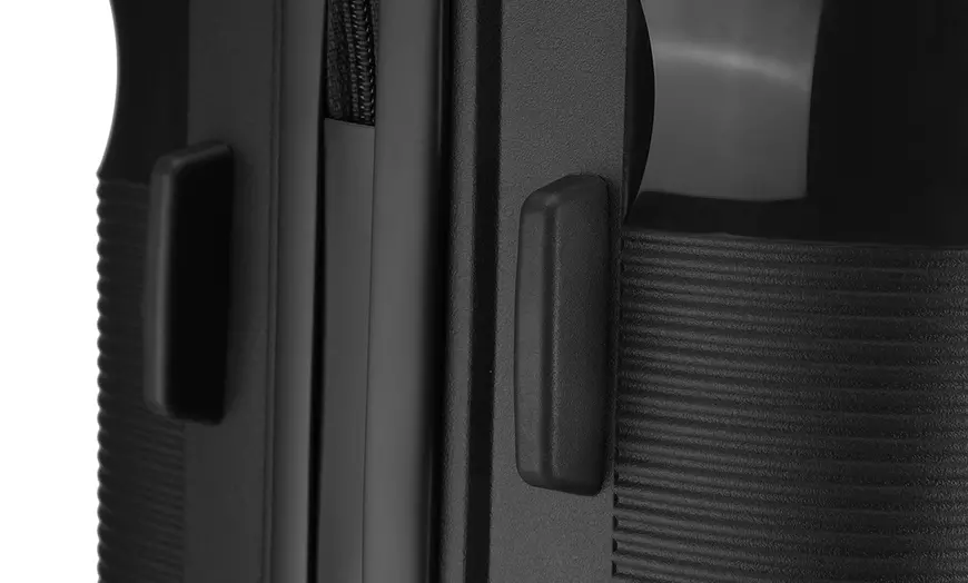 Image 12: KONO Three-Piece PP Hard Shell Suitcases With TSA Lock