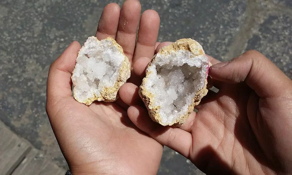 $25, $35, or $45 Geode & Geode Cracking Activity 