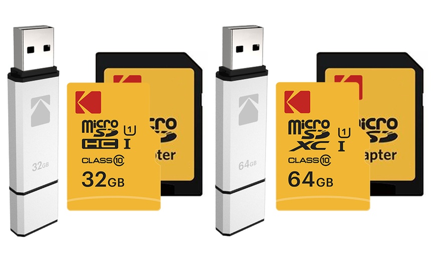 Image 1: Kodak Flash Drive and Micro SD