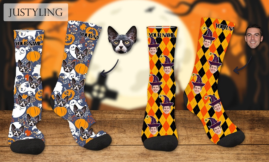 Image 5: Chaussettes personnalisables avec Justyling
