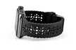 Lace Silicone Apple Watch Band Strap Laser Cut Scalloped Series 1-7 & SE - Second Medium