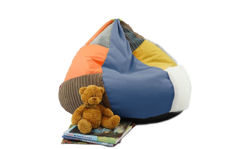 Image 4: Rucomfy Beanbags Sensory Kids Beanbag or Floor Cushion
