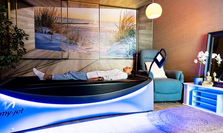 En solo (1 personne) : hydromassage de 20 minutes et réflexologie plantaire de 20 minutes