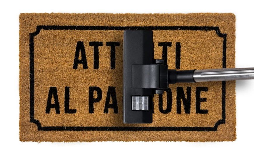 Image 3: Zerbino in cocco, con retro antiscivolo