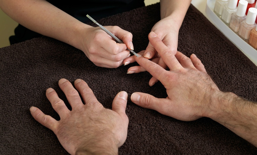Image 1: Up to 48% Off on Nail Salon - Mani-Pedi at Wla nails