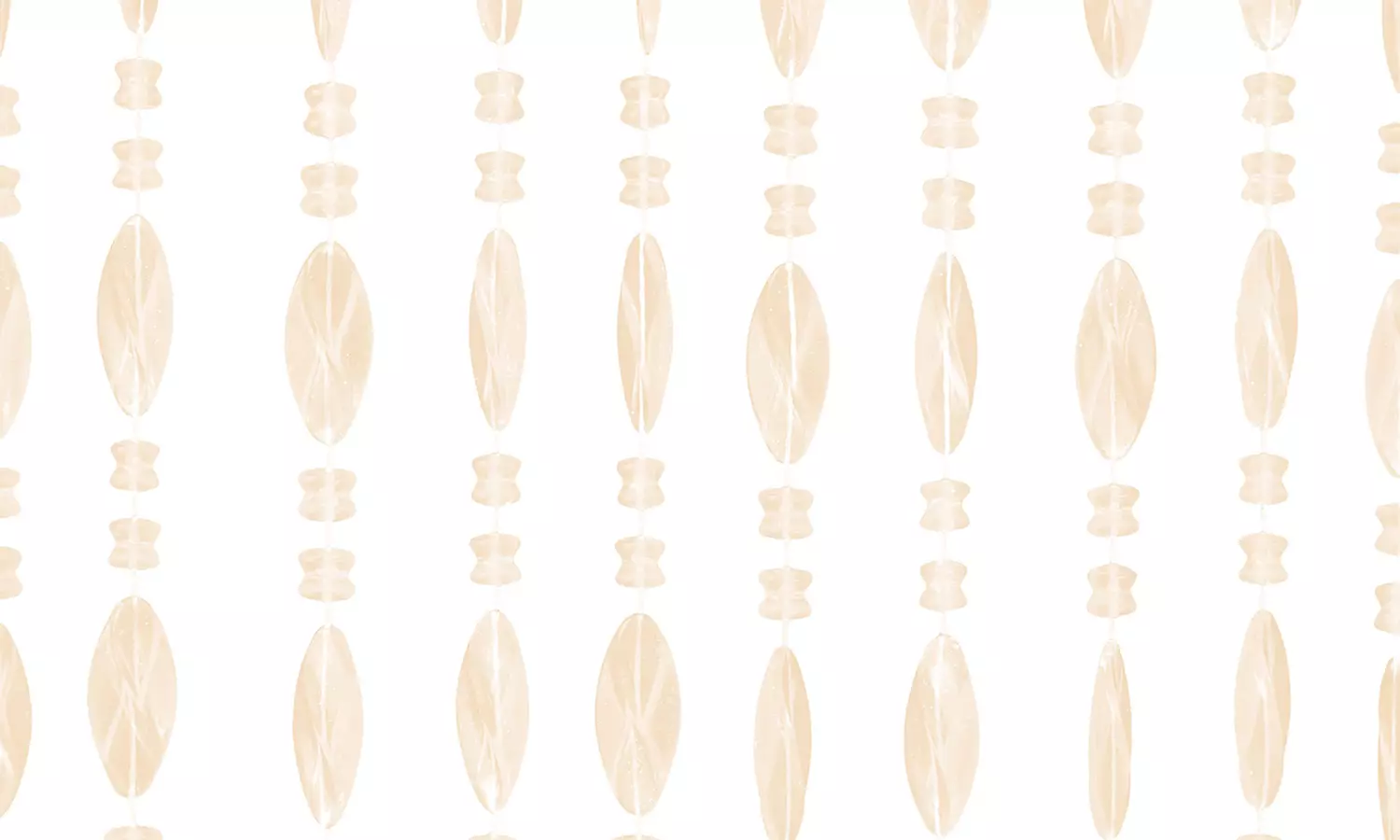 Tenda antimosche con perline e telaio