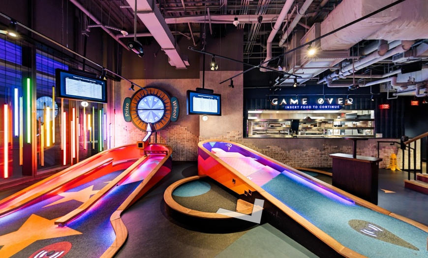 Image 1: Upscale, Tech-Infused Mini Golf for 2 or 4 - Tax Included