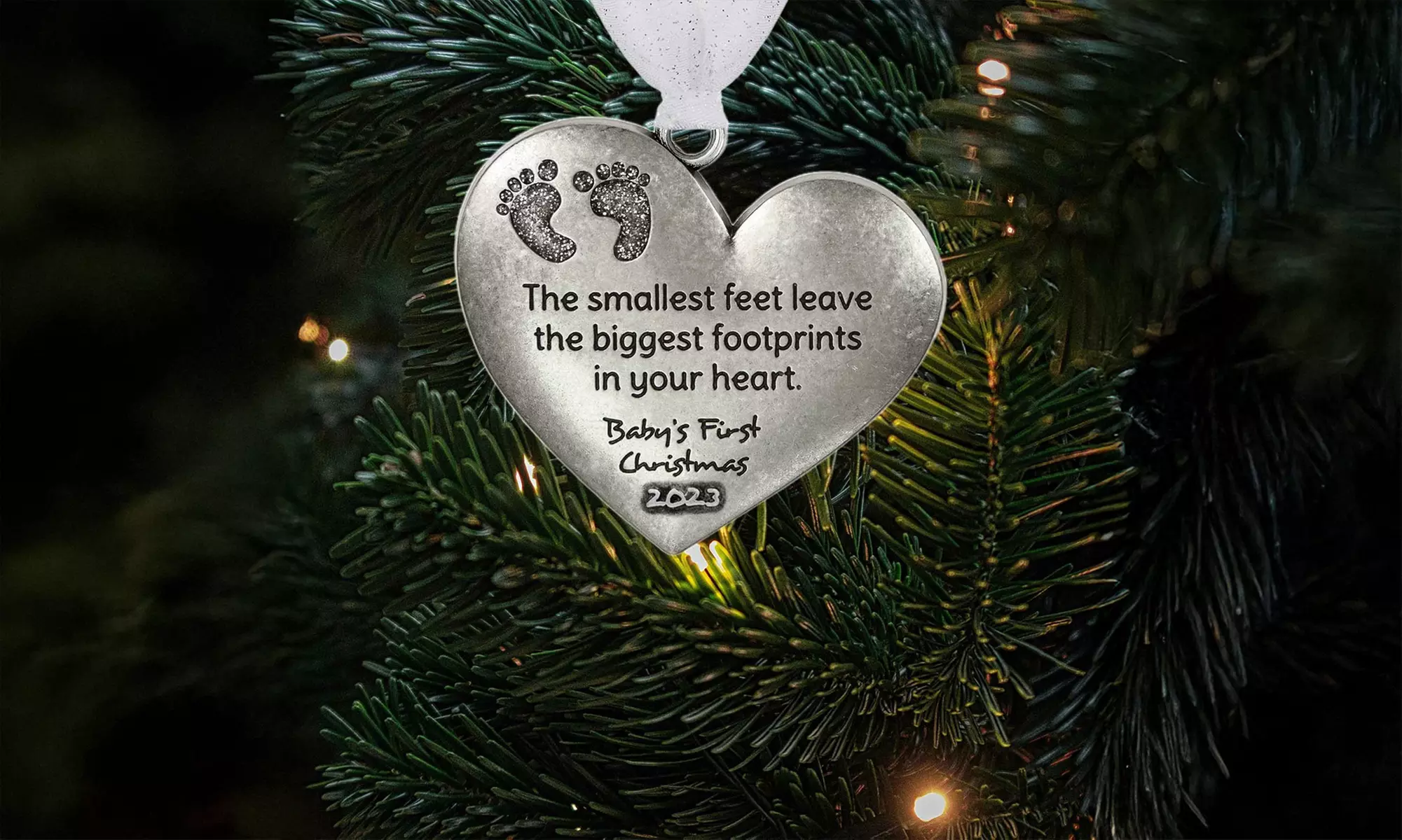 Collectible Baby's First Christmas Ornament - Primary Image