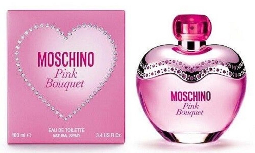 Image 3: One or Two Moschino Pink Bouquet EDT